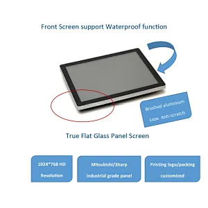 17 inch customer display/all in one pos system hot sale windows pos cash register with 80mm printer