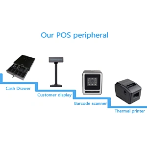 China pos terminal high quality all in one pos for restaurant supermarket retail store