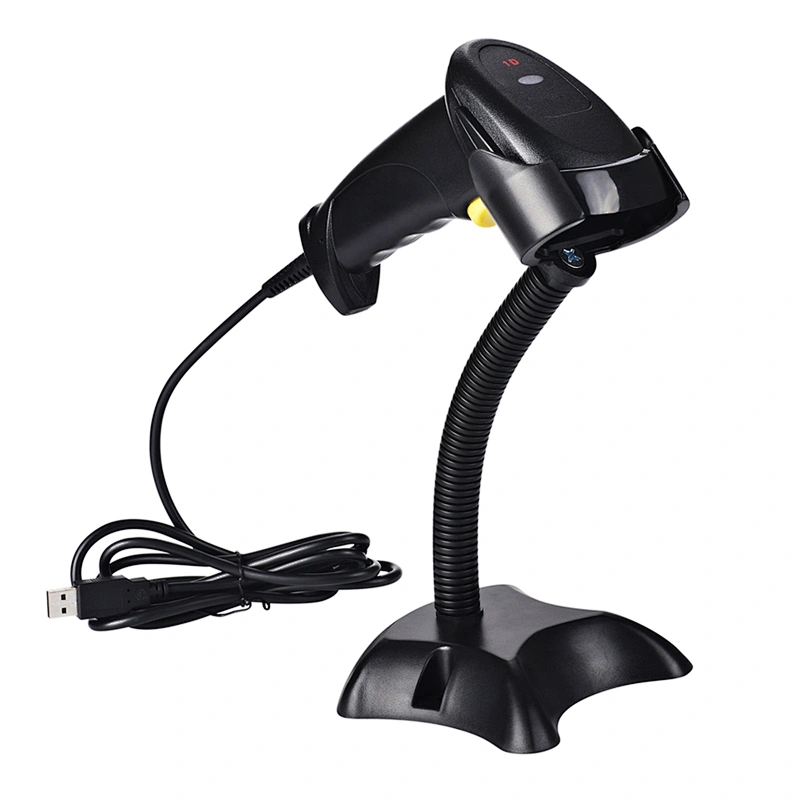 USB wired 1D Platform scanning machine 1D laser Omni directional Barcode Scanner for pos system