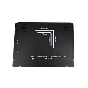 Fashion 15 inch PCAP touch screen monitor true flat surface with metal stand