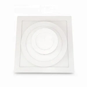 SHENZHEN FACTORY HOT SALES SOFT SMOOTH LIGHTING EFFECT 12W SQUARE SURFACE MOUNTED PANEL LED LIGHTING