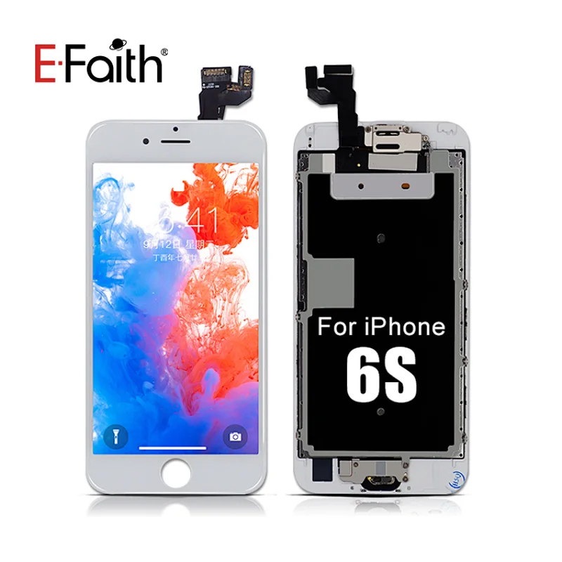 LCD Screen For iPhone 6S Full Digitizer Replacement Housing with Home Button