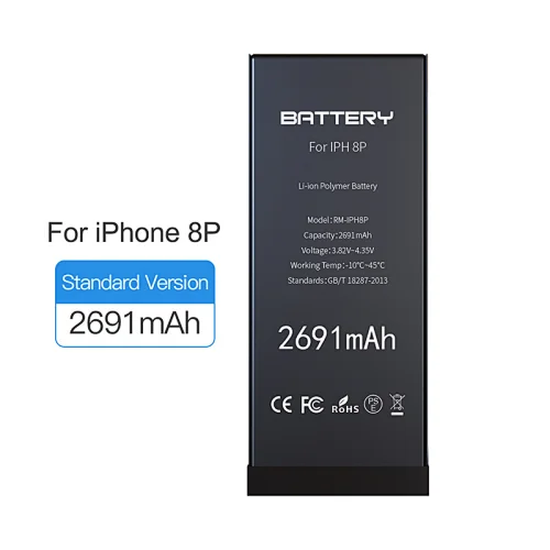 High Quality Zero Cycle 2691mah Battery for iPhone 8 Plus