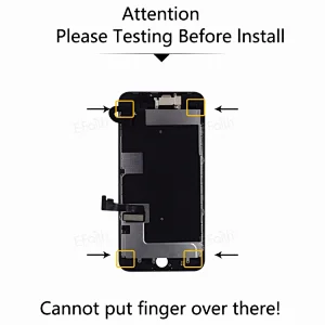LCD Assembly with Steel Plate for iPhone 8 Plus with Home Button