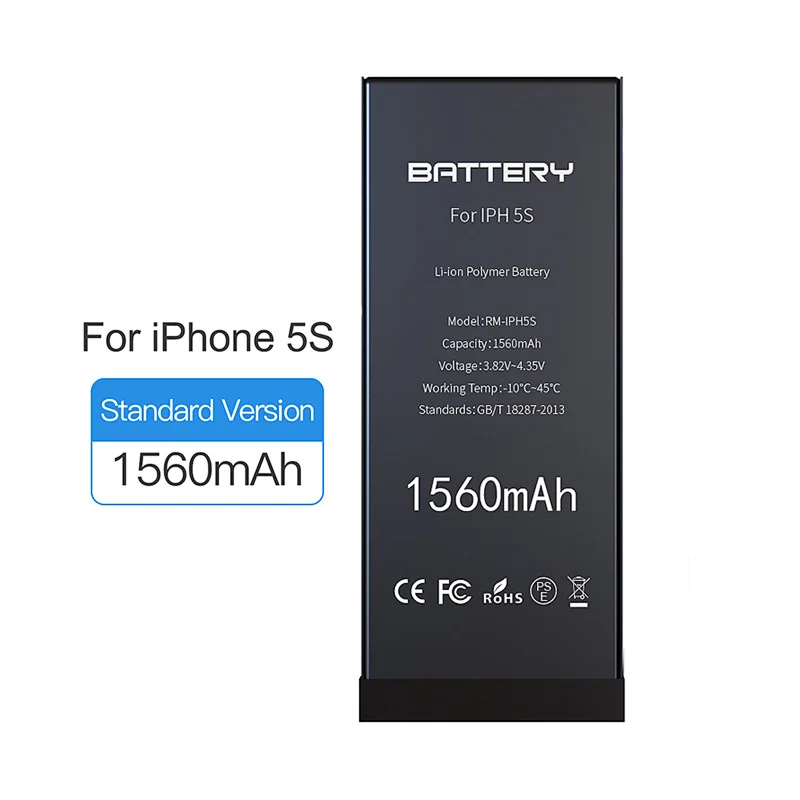 High Capacity 1560mah Battery Replacement for iPhone 5S
