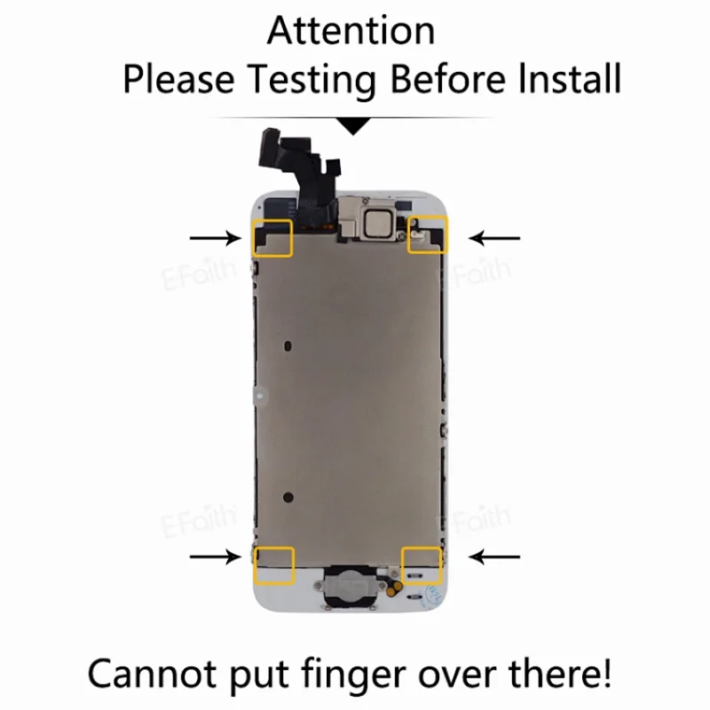 LCD Screen For iPhone 5G Display With Home Button