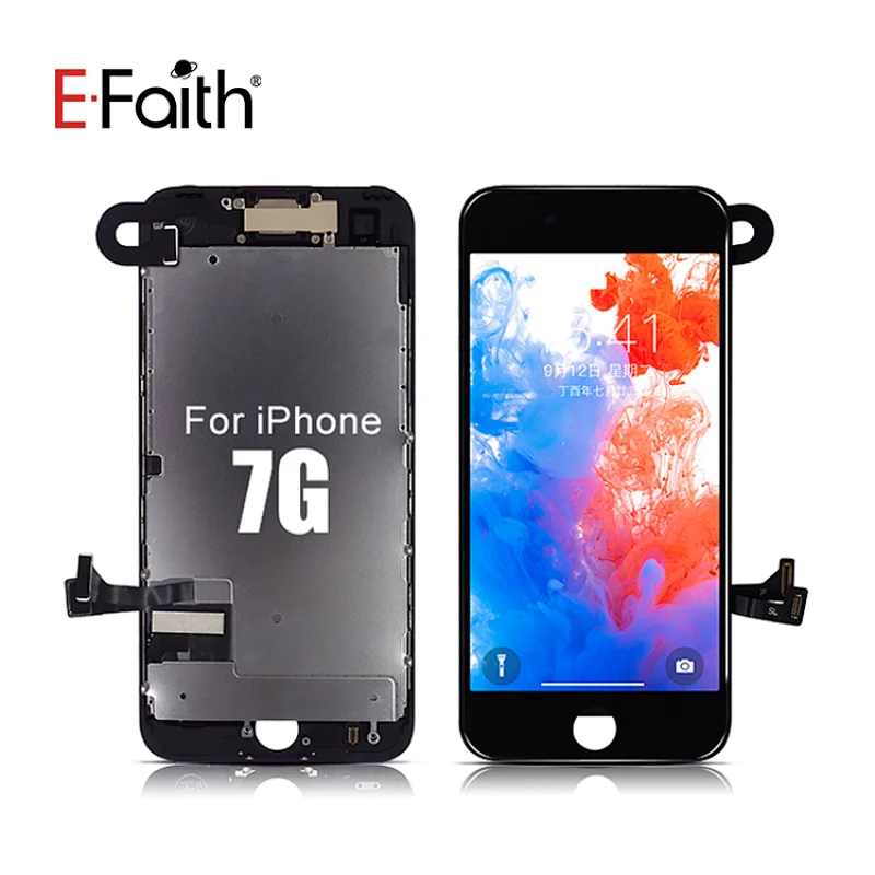 LCD Assembly with Steel Plate for iPhone 7 7G Full LCD