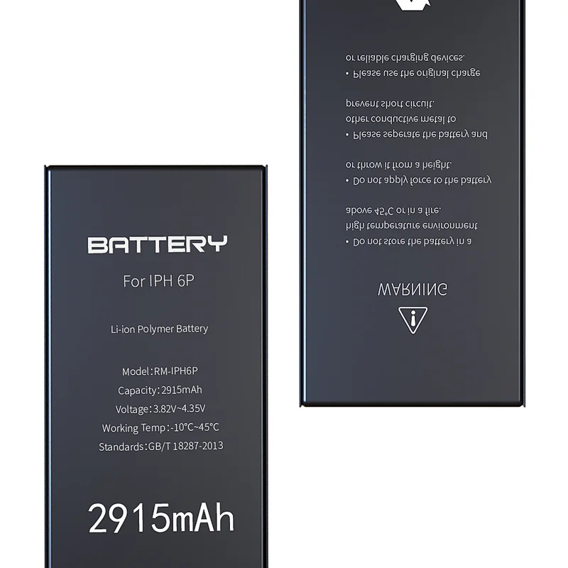 Brand New 2915mah Replacement Mobile Phone Battery for iPhone 6 Plus