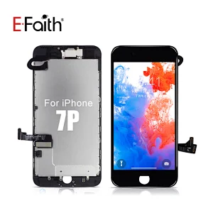 LCD Assembly with Steel Plate for iPhone 7 Plus with Home Button