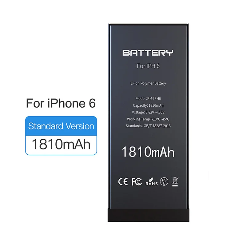 High Quality 1810mah Cell Phone Battery For iPhone 6