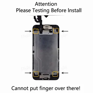 5.5 Inch LCD Assembly with Steel Plate for iPhone 6 Plus