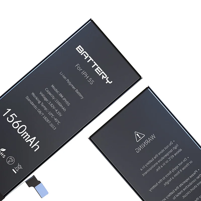 High Capacity 1560mah Battery Replacement for iPhone 5S