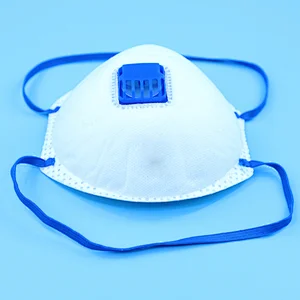 High Quality Approved cup shape valved mask Dust Protective Face Mask Fast delivery of disposable mask