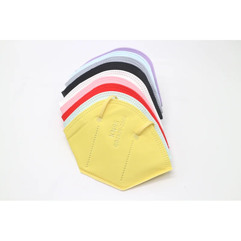 Wholesale custom respirator mascarillas earloop face colorful Kn95 mask