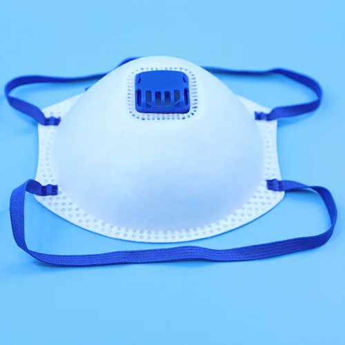 High Quality dust resistant cup shape mask with valve