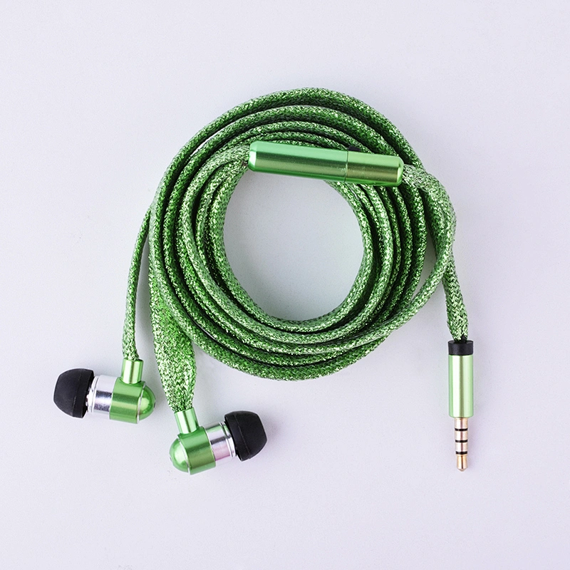 Auricolare con lacci delle scarpe in-ear