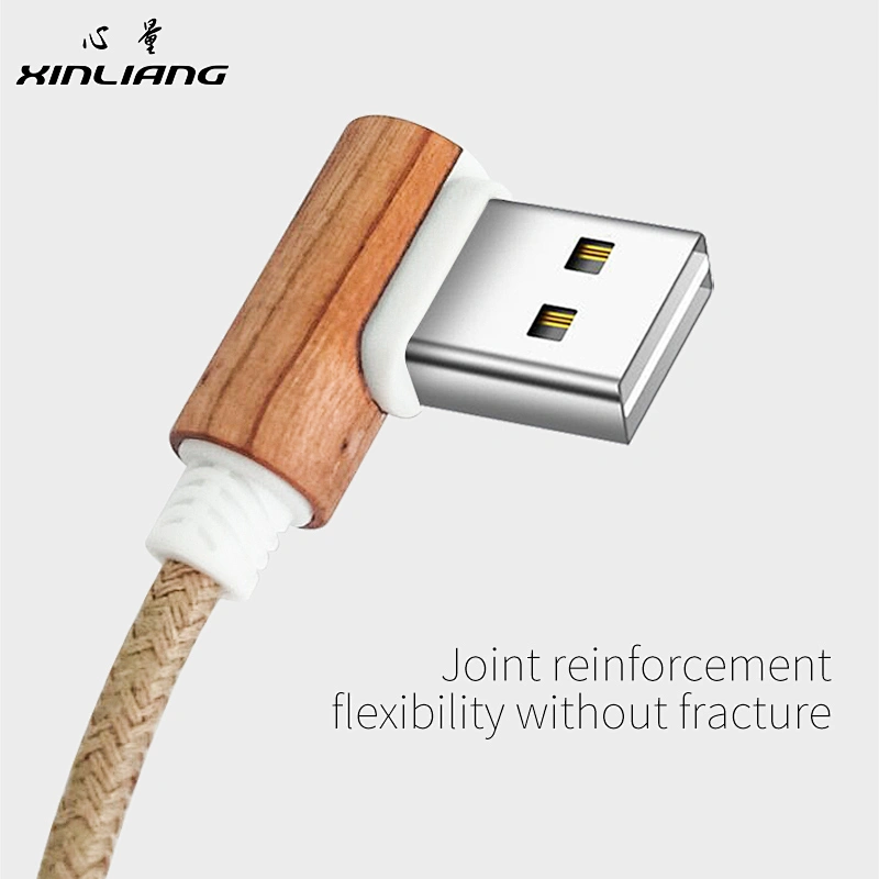 HolzkabelⅠ 3 in 1 USB-Ladekabel