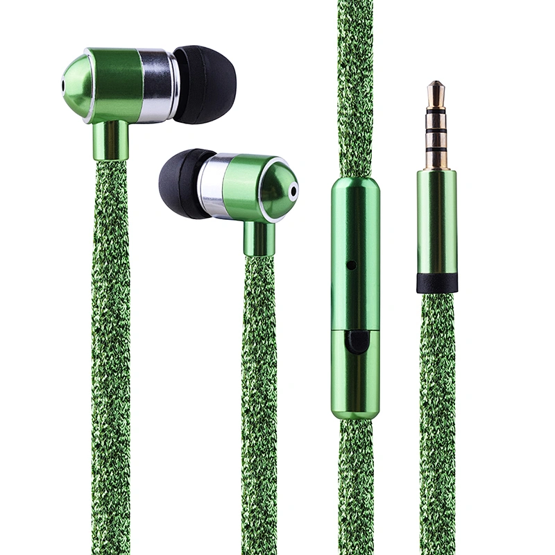Auricolare con lacci delle scarpe in-ear
