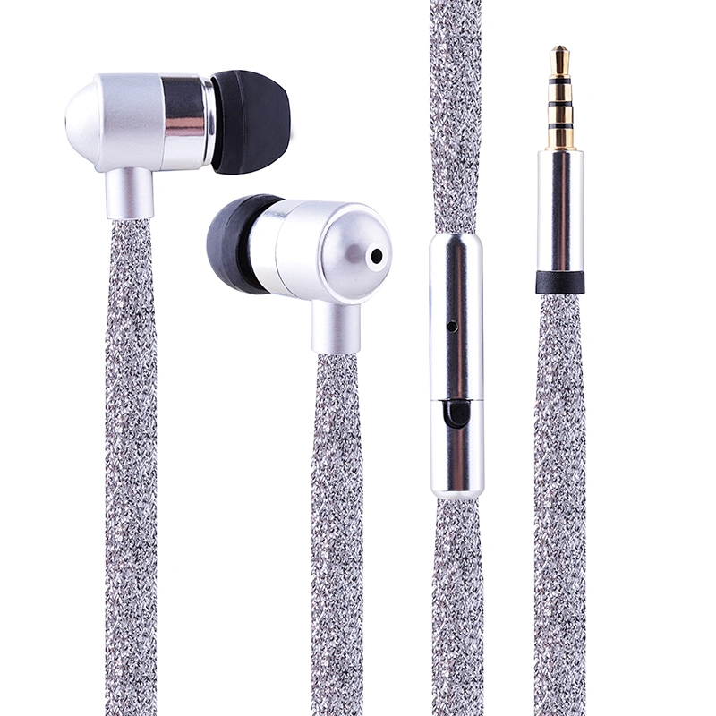 Auricolare con lacci delle scarpe in-ear