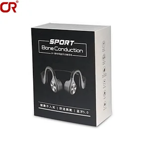 Sport Titanium Alloy Bone Conduction Headphones Bluetooth Wireless Open-ear Headset
