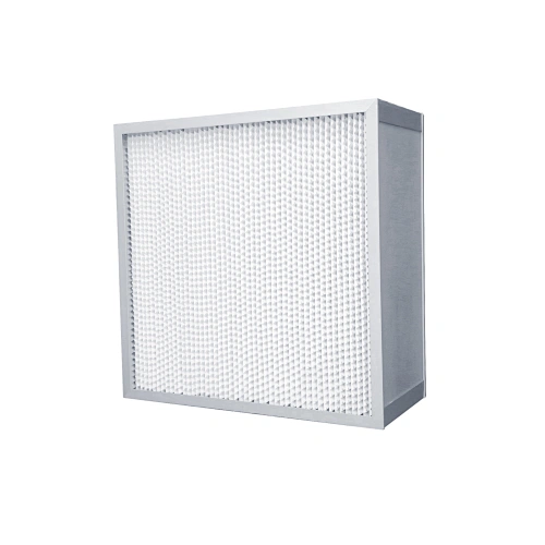Deep pleated HEPA filter