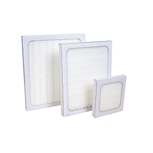 Paper frame HEPA Filter
