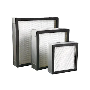 Mini pleated HEPA filter