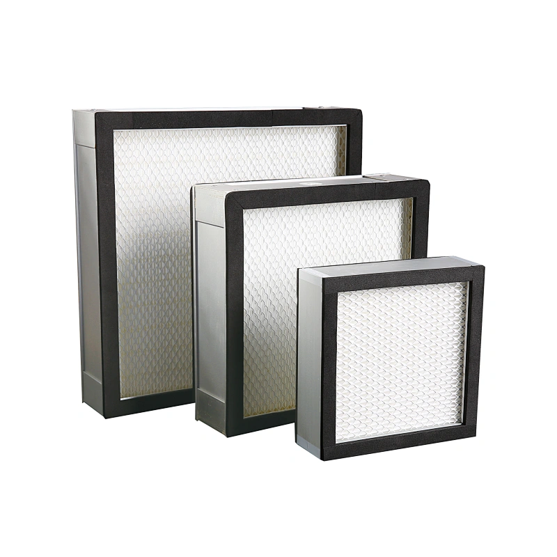 Mini pleated HEPA filter