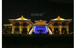 Tuanbo Photosynthetic Valley Spa Hotel - LED wall washer - Shone Lighting