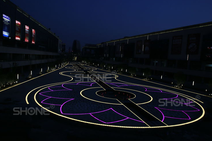 Guiyang Fortune Street - LED brick light - Shone Lighting