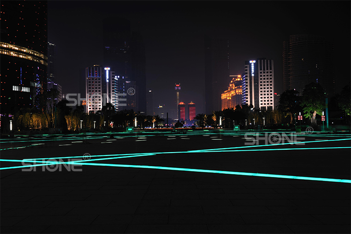 Guangzhou Flower City Square - LED brick light - Shone Lighting