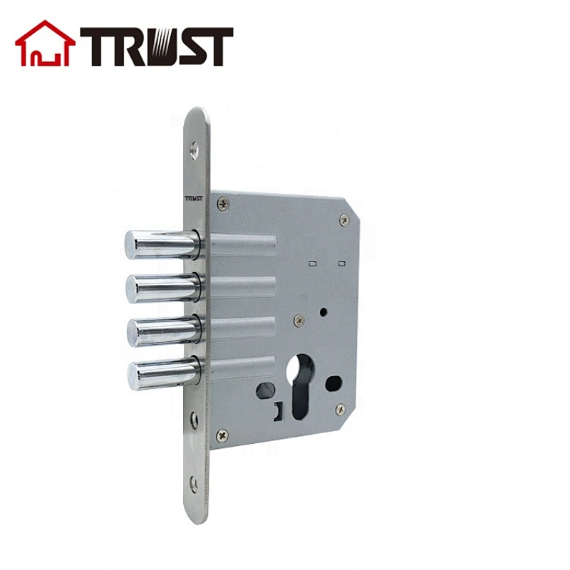 TRUST MD55-4R SS High Security Mortise Lock 55mm Backset Steel Door Lock Body