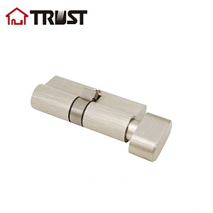 华信BK70-SN-T01 单开系列欧标锁芯 房门功能锁芯 卫生间浴室通用纯铜锁芯