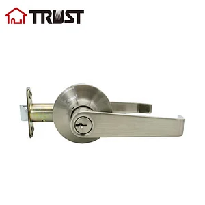 TRUST 6434-SN American Style ANSI Grade 3 Zinc Alloy Tubular Lever Door In Storeroom Function
