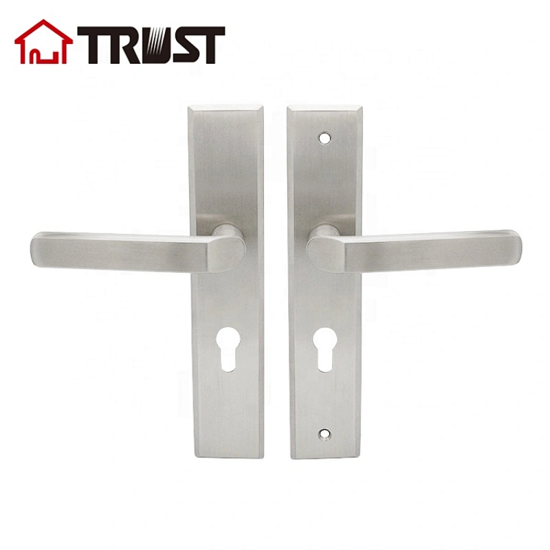 TRUST TP20-TH040SS 304SS Lever Door Handle with Plate