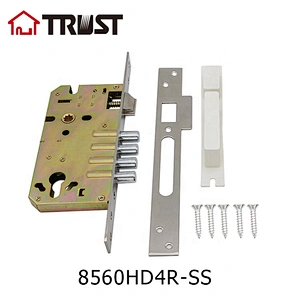 华信TH003SS+8560HD-B70KTSN-KH02 锁体锁芯304不锈钢空心分体锁套锁