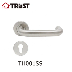 TRUST TH001-SS-7255-70KT Heavy Duty Mortise Lock Tube Stainless Steel Lever Handle Lever Set