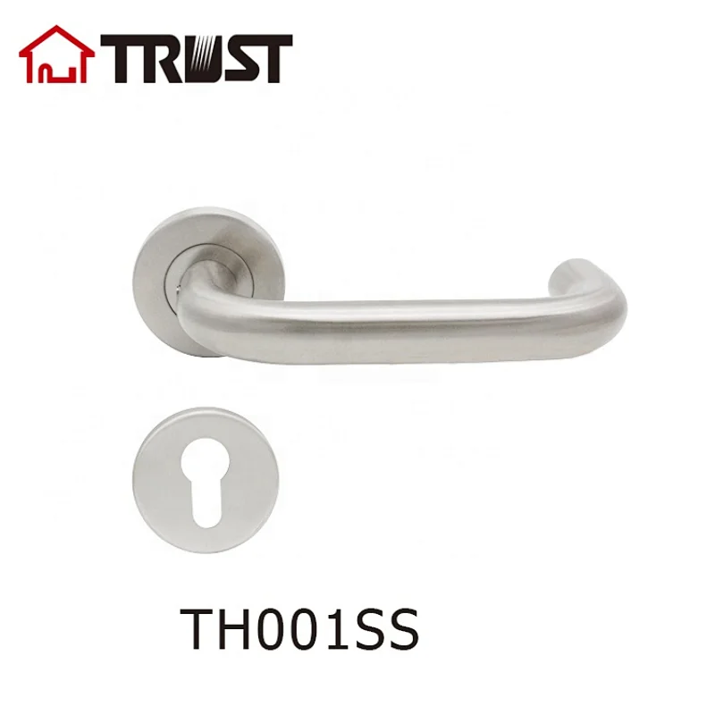 TRUST TH001-SS-7255-70KT Heavy Duty Mortise Lock Tube Stainless Steel Lever Handle Lever Set