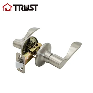 TRUST 6463-SN Hot Sale Door Handle Lock ANSI Grade 3  Entry Lock Tubular Lever Handle Lock