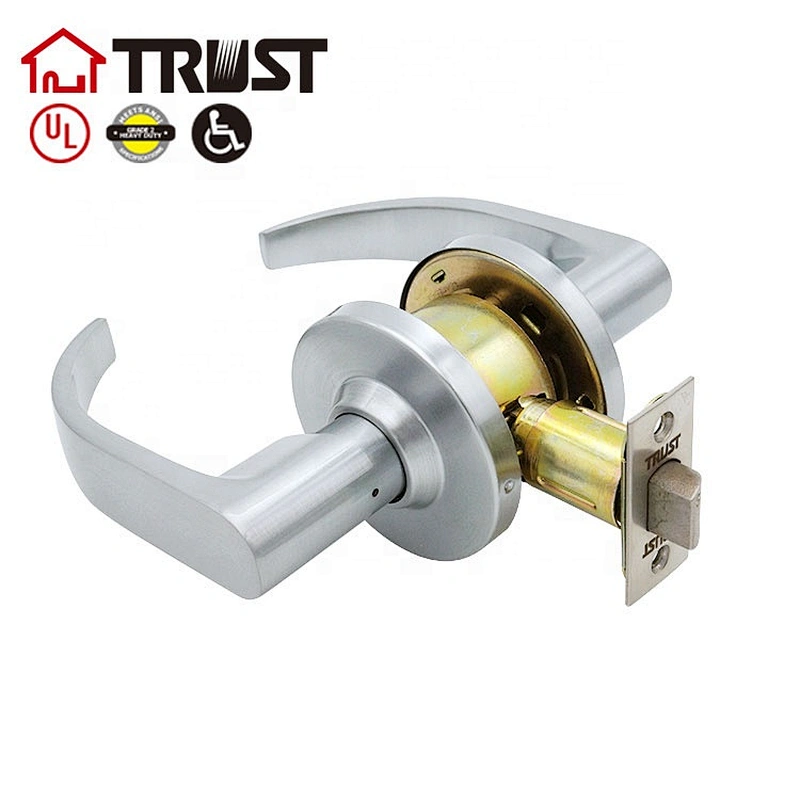 TRUST 4493-SC Commercial Heavy Duty Lever Handle Lock Key Alike Door Lever Handle Lock For Home Safe