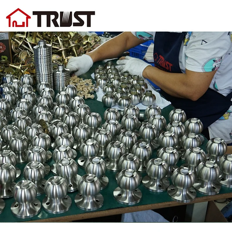 TRUST 6871-AB Keyed Alike Cylinders Tubular ANSI  Resistant Knob Lock