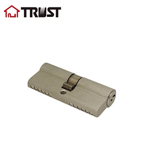 TRUST A60-SN Original Factory anti drill lock cylinder 60mm Door 5 keys for sale
