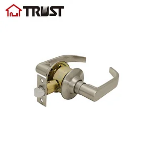 TRUST 3493-SN  American Style Cylindrical  ANSI Grade 3 Passage Function Door Lock