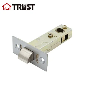 TRUST PL60-BK  High Security Stainless Steel Strike Privacy Latch 60mm Backset