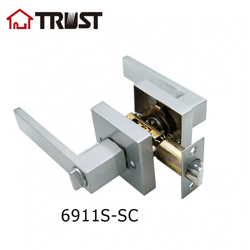 TRUST 6911-SC  Heavy Duty High Security Wholesale Tubular Zinc Alloy Lever door Lock