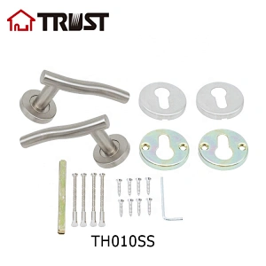TRUST TH010-SS Stainless Steel 304 Door Lock Handle Bedroom Bathroom Hollow Tube Handle