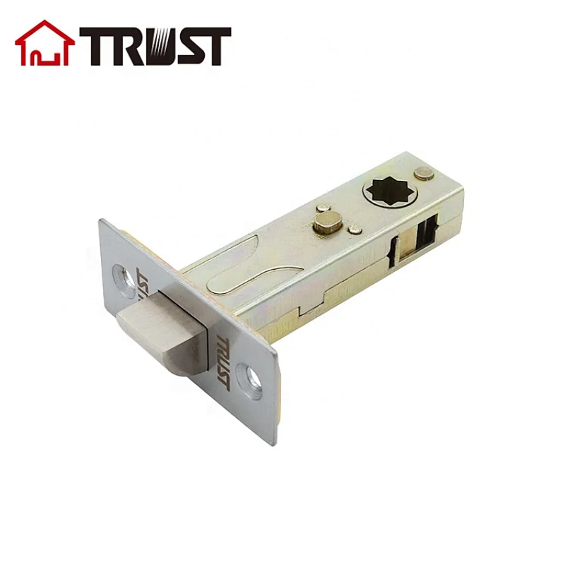 TRUST PL60-BK  High Security Stainless Steel Strike Privacy Latch 60mm Backset