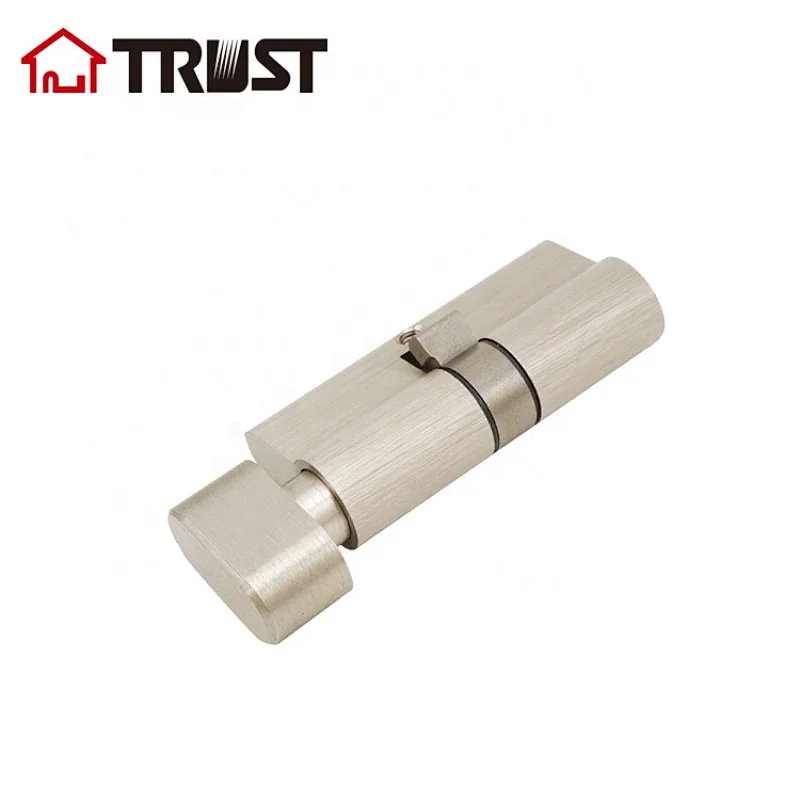 TRUST BK65-SN-T01 Bathroom 5 Pin  Cylinder Brass Euro Profile Thumb Turn