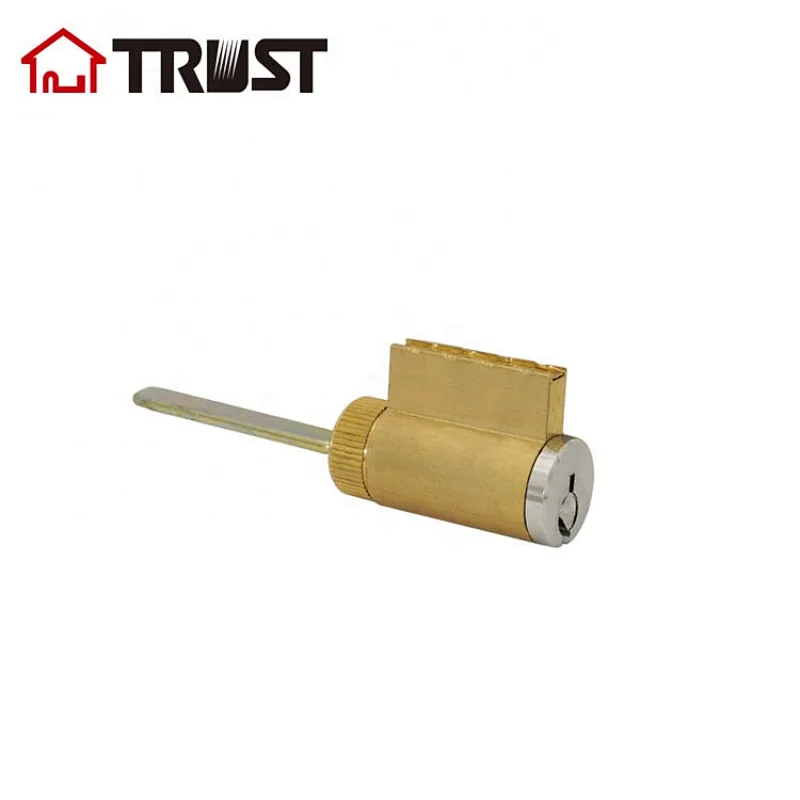 TRUST 4331-SS KD Heavy-Duty ANSI Grade 2 Commercial Single 6-Pin Cylinder Deadbolt lock, Fire Rated, 304SS US32D
