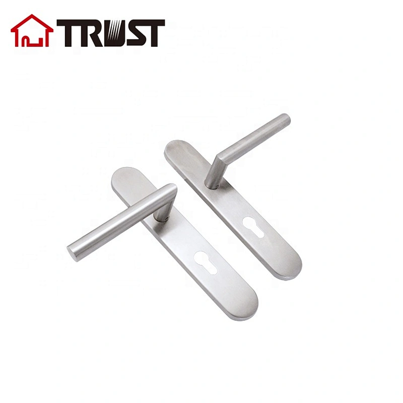 华信TP01-R72EUTH003SS 不锈钢面板锁配不锈钢空心拉手室内门锁 执手锁